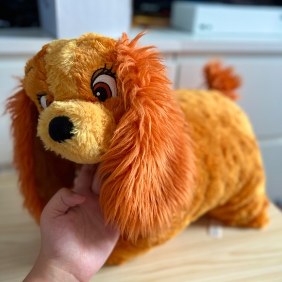 Disney Parks Dream Friends Lady and the Tramp Dog 20" Pillow Pet Plush 2013 - Picture 3 of 6